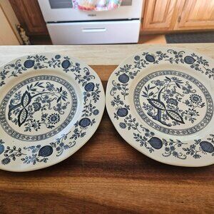 two blue onion dishes need extra I only have two